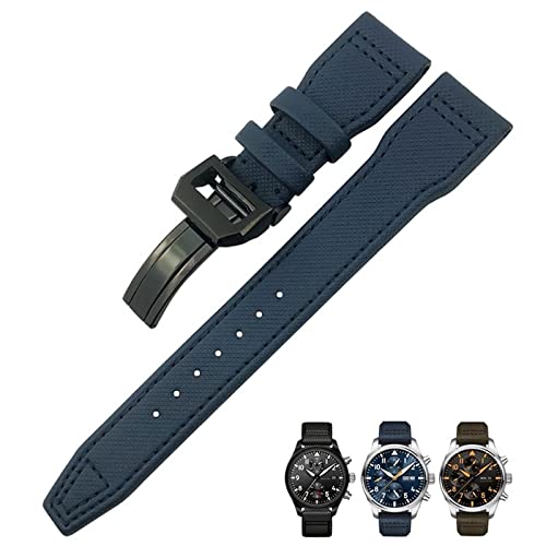 Bracelet de montre en cuir PURYN d'exception pour les modèles Big Pilot