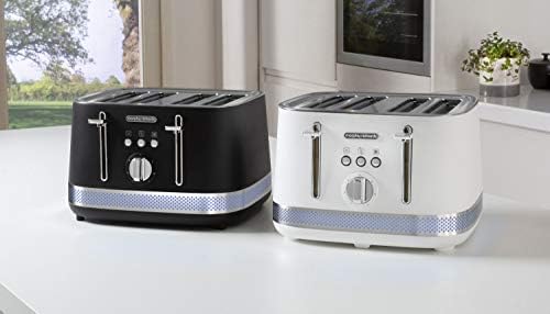 Morphy Richards 248021 Illumination 4 Slice Toaster, White