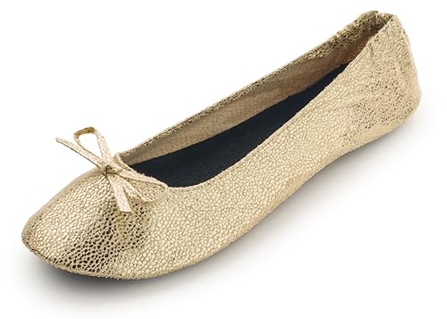 Image of Silky Toes Foldable Flat Shoes for Women | Portable Ballet Flats for Weddings, Parties, Events, Travel |Comfortable Cushioned