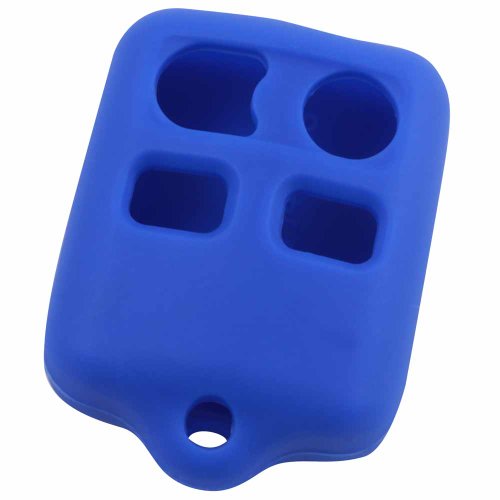 KeyGuardz Blue Rubber Keyless Entry Remote Key Fob Skin Cover Protector