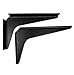Am1824 B 18 in. X 24 in. Work Station Brackets - Black