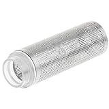 Yunmeryker Aquarium Edelstahl Ansaugschutz Netz Korb Als Schutz für Kleine Garnelen für Aquarien Wasseraufbereit Fischzuchtanlagen, 16mm