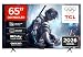 TCL 65T8D 65 Inch QLED TV with QD Mini LED Dimming, 4K HDR Ultra HD, Smart Google TV (Dolby Vision, HDR10+ & Atmos, 144 Hz VRR, FreeSync Premium, Onkyo 2.1 Sound, Game Master