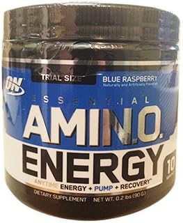 Optimum Amino Energy 10 Servings Blue Raspberry