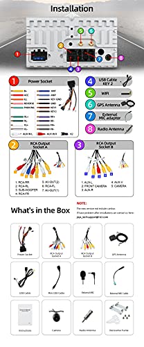JOYX Android 10 Autoradio Doppio DIN per Ford