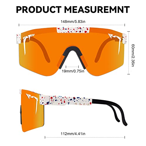 Ctostm Polarized Cycling Sunglasses For Men Women, Uv400 Sports Glasses For Youth, Windproof Goggles For Baseball Golf… #TOP3