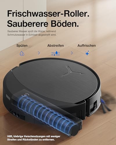 ECOVACS T90 PRO Omni Saugroboter mit Wischfunktion 30.000 Pa, PowerBoost – Ansicht 4