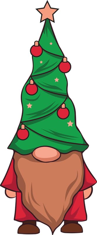 Décoration murale inspirante Santa Gnomes A2 pour créer un espace de vie zen et motivant