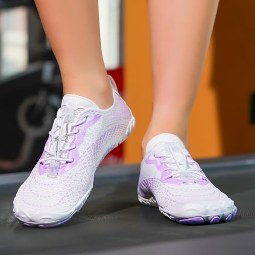 Hike Barefoot Shoes Women Wide Toe Box Grounded Footwear for Men Neuropathy Zero Drop Minimalist Shoes Comfortable Grounding Shoe Lightweight Sneakers for Beach Pool Swim Diving Sock Sneakers4