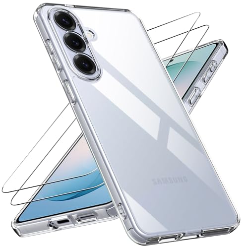 Natbok Coque pour Samsung Galaxy S26 Plus/S26+ 5G avec 2 Verre Trempé, Dur Dos PC et Antichoc...