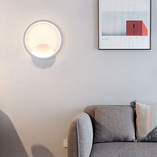 Applique murale LED design épuré en fer forgé blanc avec 3 températures de couleur de classe A++ - 3