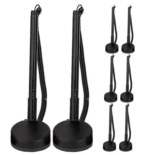 VILLCASE ��t�J�E���^�[�p �f�X�N�{�[���y�� 8�{ - �Œ莮�u���b�N�C���N�I�t�B�X�T�C���y�� �`�F�[�����x�[�X�t�� - ��s�Ɩ������p�Q�X�g�T�C���C���p�i