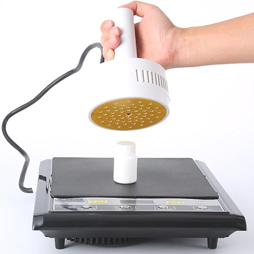 PPLDABNK Selladora De Botellas Portátil por Inducción Electromagnética. Tiempo Y Temperatura Ajustables para Botellas De Plástico/Vidrio De 20 A 70 Mm con Tapas De Aluminio. Portátil.,2-7cm