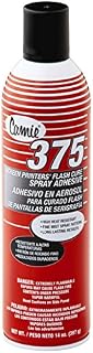 Camie Screen Printers Flash Cure Spray Adhesive - 14 oz. can, 1 Count, Red