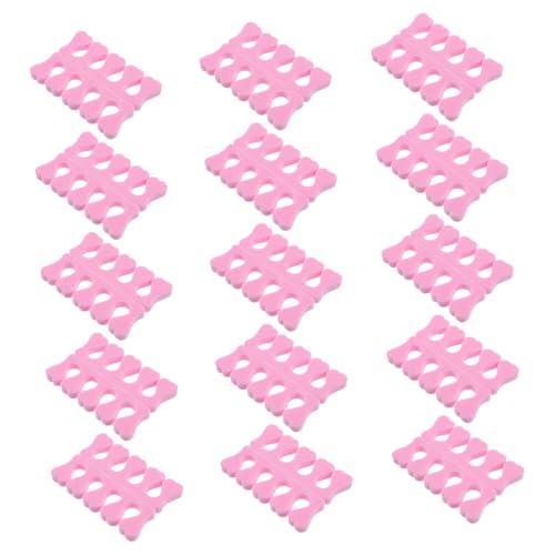 Healeved Professional Toe Separator Manicure Tool Nail Art Divider High-density Sponge Toe Stretcher