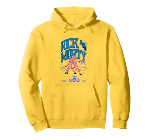 Image of Rick and Morty Merch Wubba Lubba Dub Dub Pullover Hoodie
