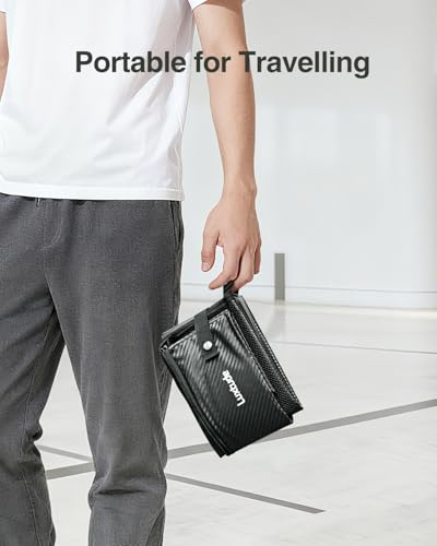 Luxtude Tragbare Katzentoilette für Reisen – Faltbar, Wasserdicht & Atmungsaktiv, Katzenklo für Auto & Camping – Geruchsfrei, Auslaufsicher und Leicht zu Reinigen