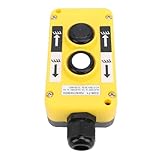 COB61 Crane Pendant Control Station Rainproof Pushbutton Switch for Hoist and Industrial Equipment Operation