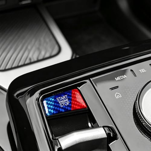Image of Car Interior Accessories Engine Start Stop Push Button Cover Compatible with BMW X3 5 Series 2025-2026