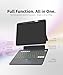 EIP Keyboard Case for iPad Pro 13 inch M5 (2025) / M4, Magnetic Detachable Keyboard with Patented Stylus Shortcuts, Adjustable Stand, Seven-Color Backlit [Not for Pro 12.9” 3-6th] [Not for Air 13”].