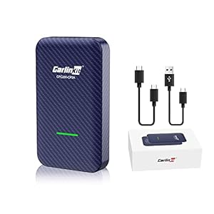 CarlinKit 4.0 Draadloze Apple CarPlay en Android Auto 2-in-1 Adapter