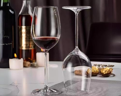 Conjunto 2 Taças Cristal Vidro 510ml, Vinho Água, Drink Sofisticação Refrigerante Luxo Copo Grande G