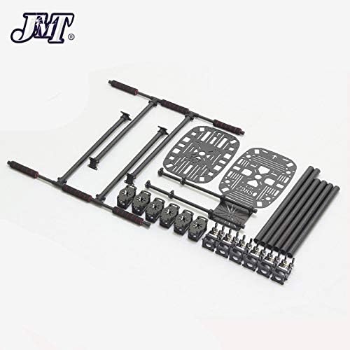 Disassembled components of the JMT ZD850 Hexacopter Frame Kit