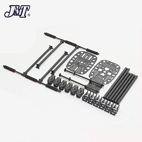 Jmt Zd850 850Mm 6 Axle Full Carbon Fiber Frame Kit With Unflodable Landing Gear Foldable Arm Zd 850 For Diy Fpv Aircraft Hexacopter #TOP3