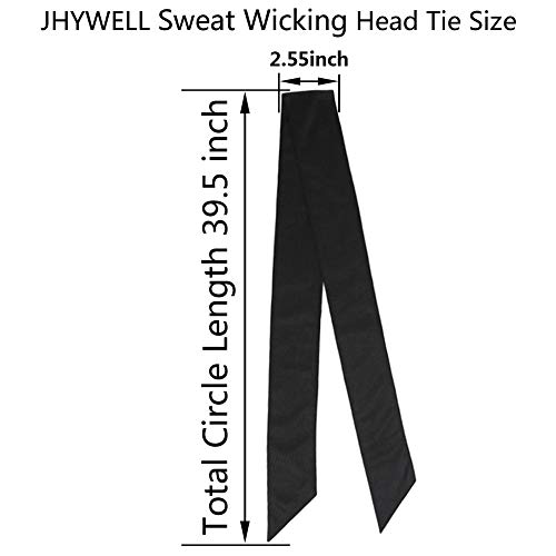 Jhywell Paisley Head Tie Headbands, Tennis Tie Back Headband, Sweat Wicking Quickly Dry Hair Band For Men Women thumb #6