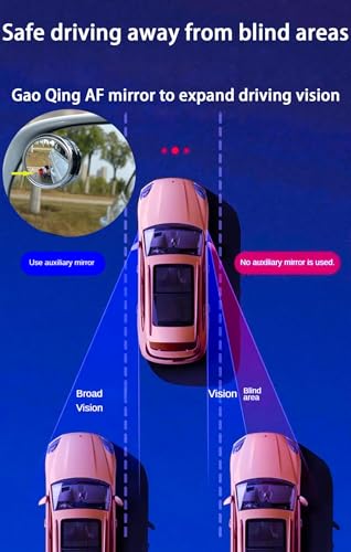 Miroir angle mort pour Rav4 de 2002 à 2021 lot de 2 rétroviseurs convexes - 7