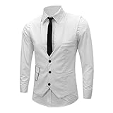 ✔ Conseils : parfait à porter avec des chemises de smoking, des pantalons ou des vestes d'affaires pour un look tendance et gentleman
