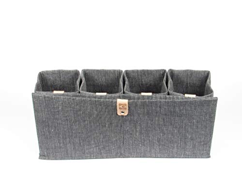 Image of Magnetic Detachable Bag in Bag Organizer Insert for Purse /Tote /Handbag /Backpack - Many Styles, 5 inch and 7 inch Heights