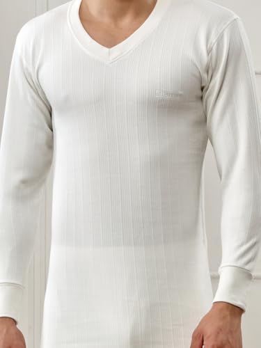Image of Lux Inferno Men's V - Neck Thermal Vest | Full Sleeves | Regular Fit | Pack of 2|