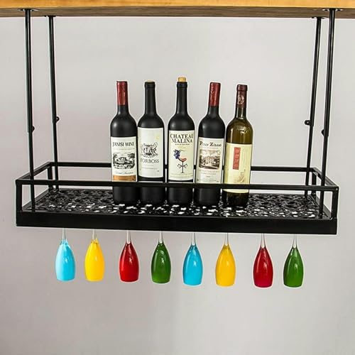 Support de suspension au plafond pour optimiser le rangement du vin - 4