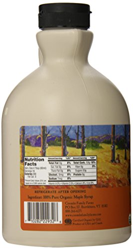 Coombs Family Farms Maple Syrup, Organic Grade A, Amber Color, Rich Taste, 32 Fl Oz - Thumbnail 3