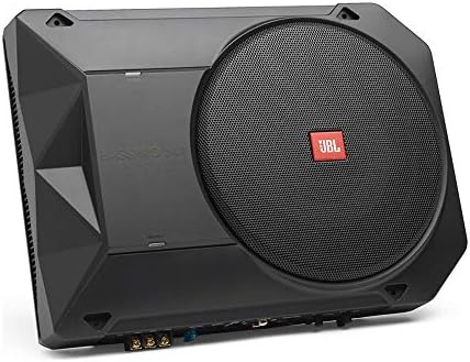 JBL BassPro SL2 Active Underseat Car Subwoofer with built in amplifier - Under Seat 8'' Subwoofer Car with 125 Watt Power Amplifier