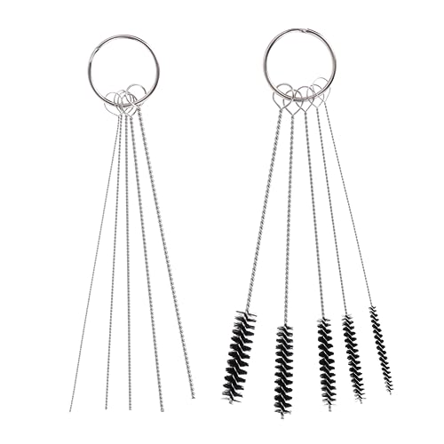 Mobestech System Cleaner 5 Cleaning 5 Tube Brush for Carburetor Injector Air Tools Camping Stove Car