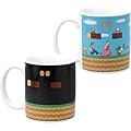 Tazza Termosensibile Super Mario Tazza Ufficiale Nintendo, Cambia Colore con Bevanda Calda, 10oz