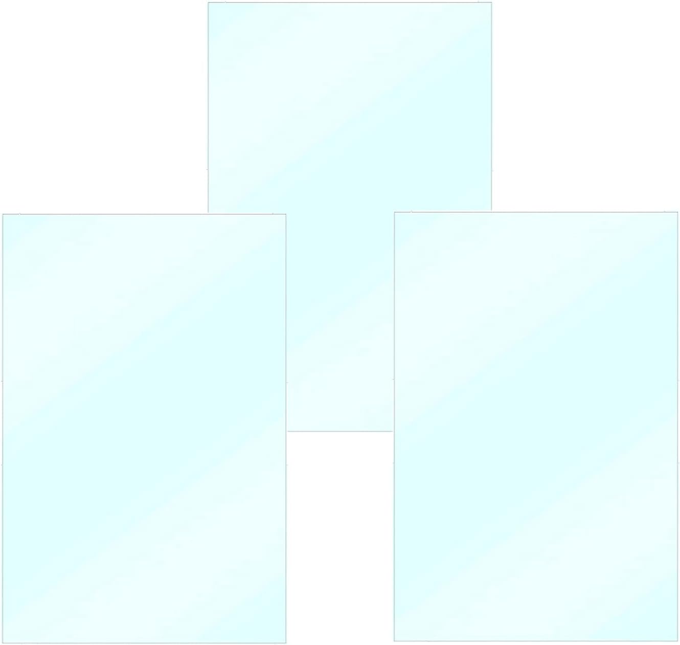 3PCS UV FEP Release Film 260x200x0.15mm for ANYCUBIC Photon Mono X/ELEGOO Saturn/QIDI S Box/All 8.9 inch UV LCD SLA 3D Printers, with 95 Percentage Light Transmittance