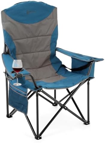 Amazon.com : ARROWHEAD OUTDOOR XXL Folding Padded Camping Chair w/Cup
