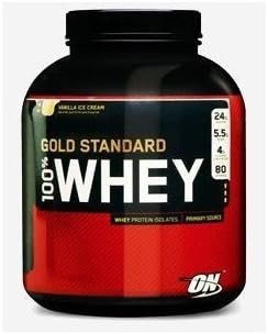 Optimum Nutrition - 100% Whey Gold Standard Protein Vanilla Ice Cream - 5 lbs. by Optimum Nutrition