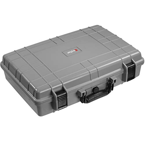 Maleta rígida protectora Eylar mediana 20" gris miniatura 6