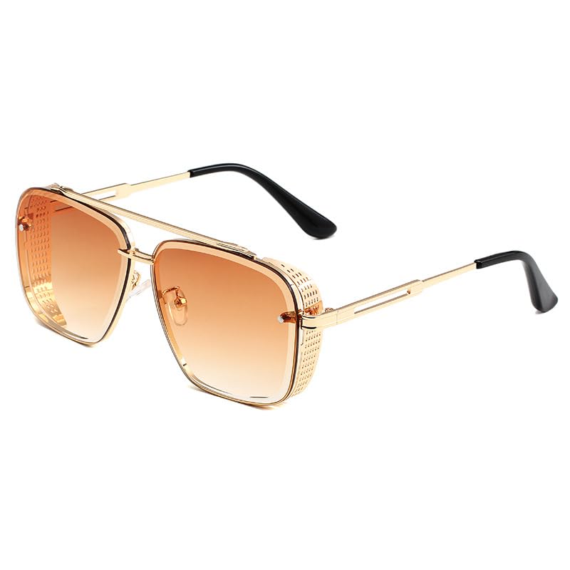 Ellipse Sunglasses Trendy Sunglasses UV400 Sun glasses UV Blocking Men Women Classic Trendy MC17782
