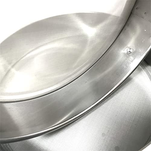 Sample Test Sieve Sieve Soybean Riso GRANELLO SESSAME SIEVIE 304 Telaio in Acciaio Inox e Rete Filtro Diam Diam 20cm Apertura 0,074-1.6mm (Capacity : 60 Mesh)