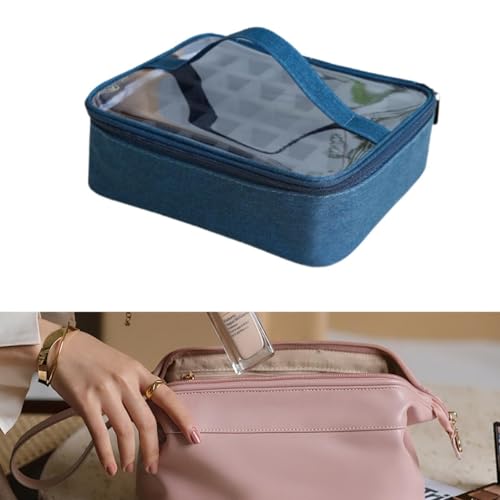 Bolsa multifuncional para de uñas con tapa transparente para evitar derrames y localizar tonos 6