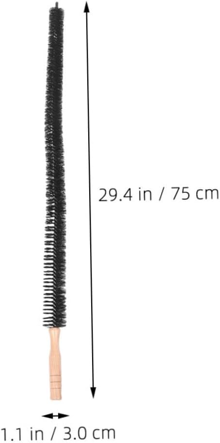 SOLUSTRE 2pcs Washing Machine Cleaning Brush Long Handle Scrub Brush for Dryer Vent Washer Drum Shower Drain Tub Cleaning Tool