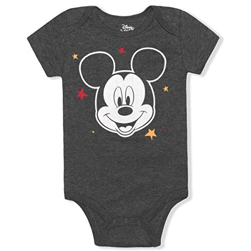Disney-Mickey-Mouse-Boys-5-Pack-Bodysuits-for-Newborn-and-Infant--BlueRedWhiteGrey