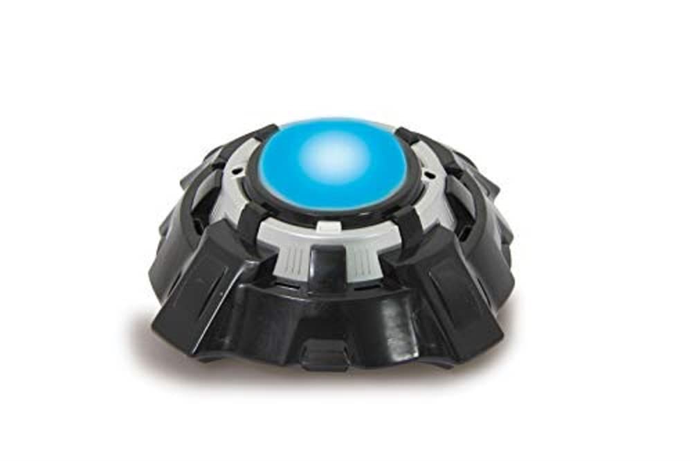 JAMARA 410089 Laser Gun Targets-Estación de Batalla Compatible con Todas Las Armas Impulse, competición, Modo de Entrenamiento, Clip para cinturón, Color Negro