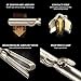 Airflow Attachment for Shark FlexStyle, Nozzles Attachment for Smooth Hair Style with Less Damage and Breakage for Shark FlexStyle