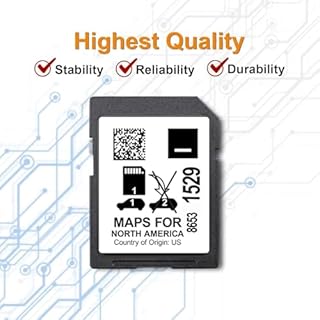 2024 Latest Navigation SD Card Update for GM Chevrolet Cadillac Buick GMC | Accessories 8653 1529 | Map Updates for USA Canada Mexico